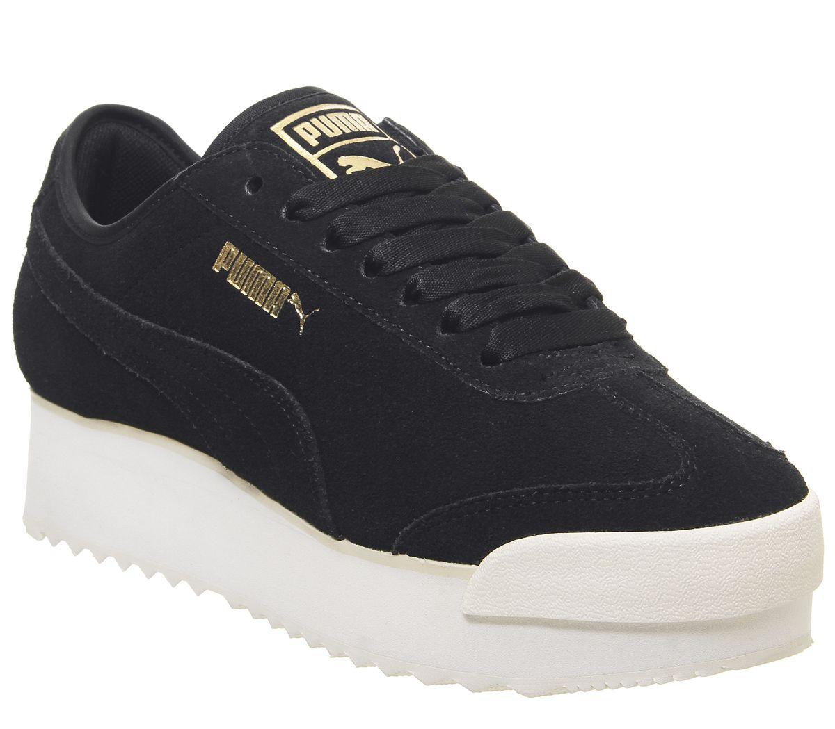 puma roma platform suede wn's