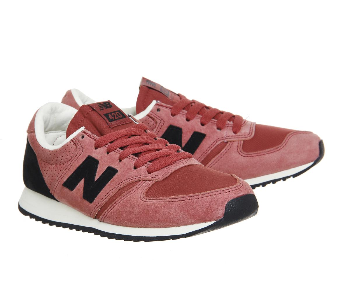 new balance 420 black pink