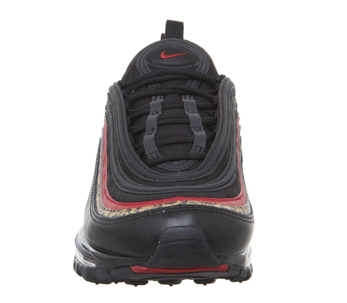 air max 97 black university red leopard