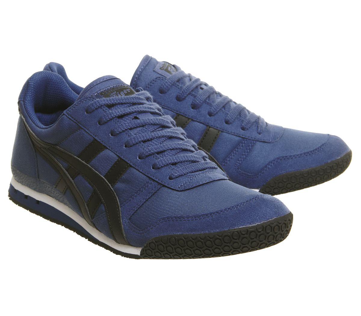mens onitsuka tiger blue ultimate 81 trainers