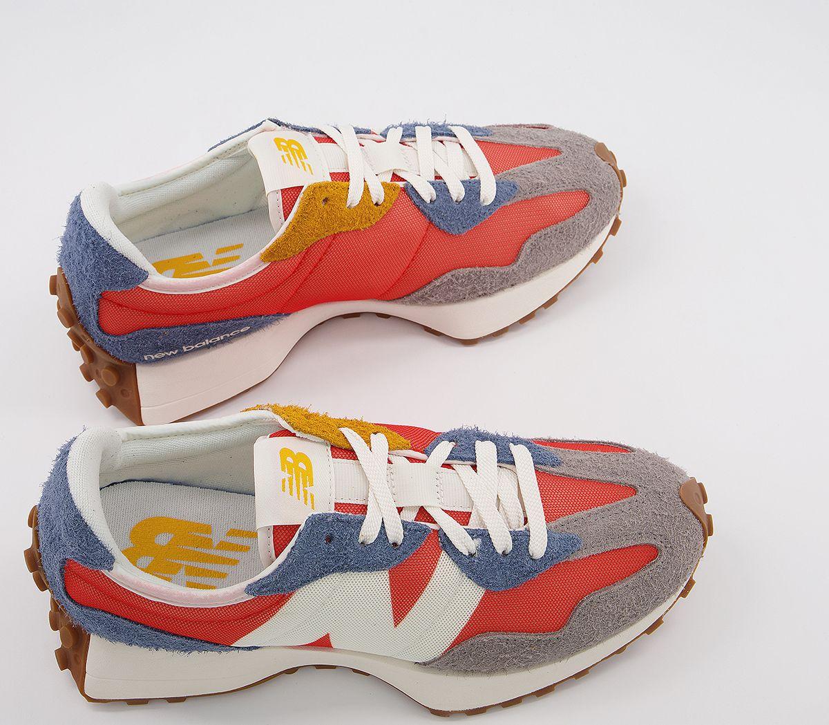 new balance 327 trainers blue