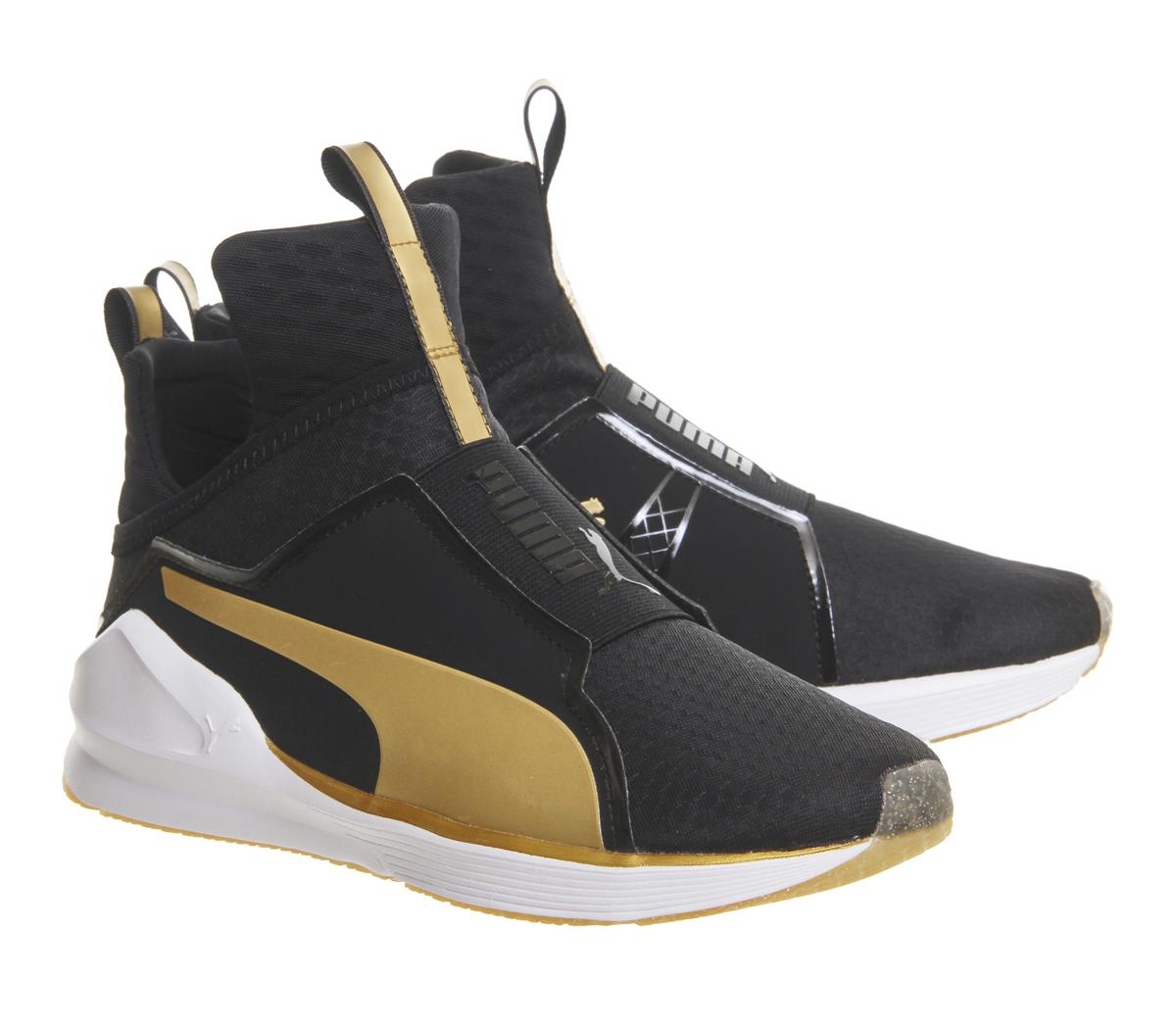 PUMA Synthetic Fierce in Black Gold (Black) for Men - Lyst