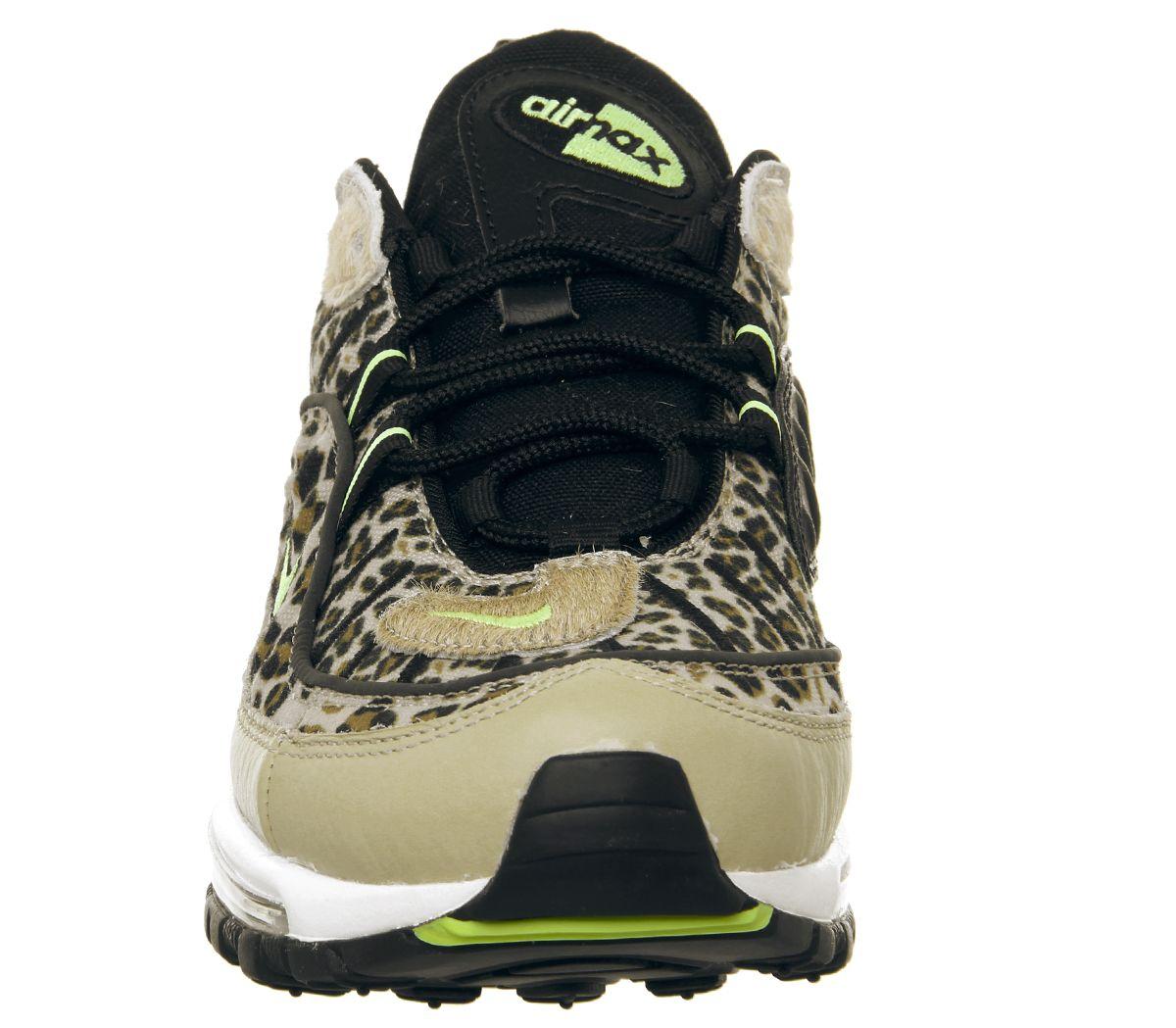 nike air max 98 trainers desert ore wheat leopard