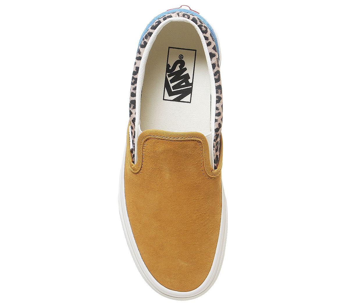 vans classic slip on trainers sunflower multi marshmallow