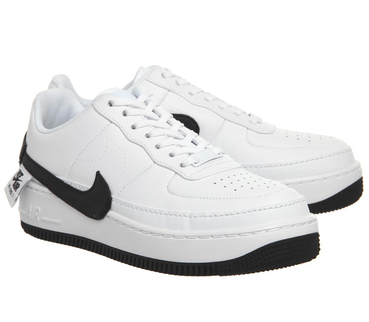 nike air force 1 jester white and black