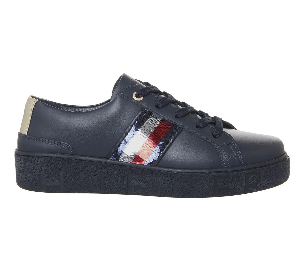 tommy sequins fashion sneaker