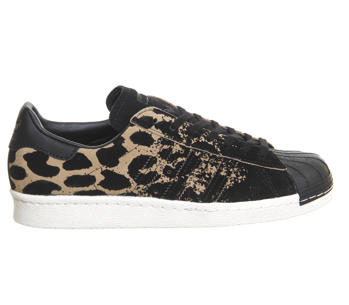 adidas superstar 80s leopard