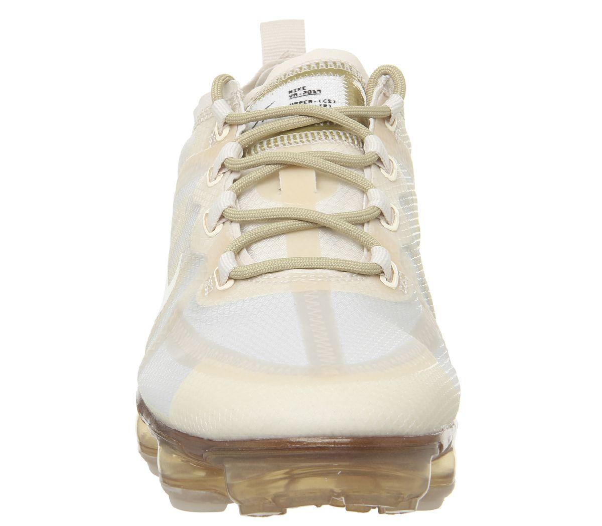 air vapormax 2019 trainers cream sail light bone metallic gold