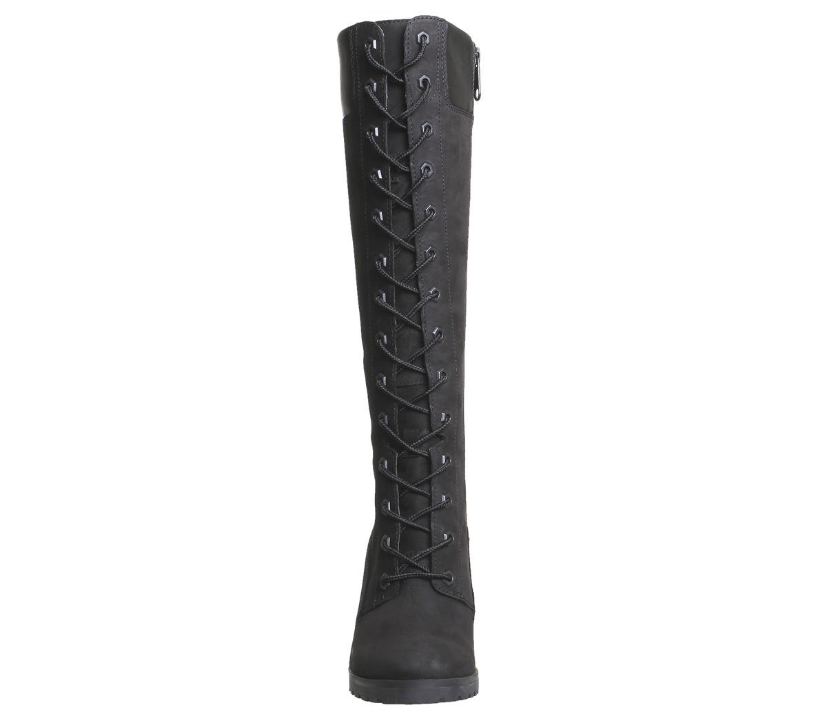 timberland allington 14 inch boots black