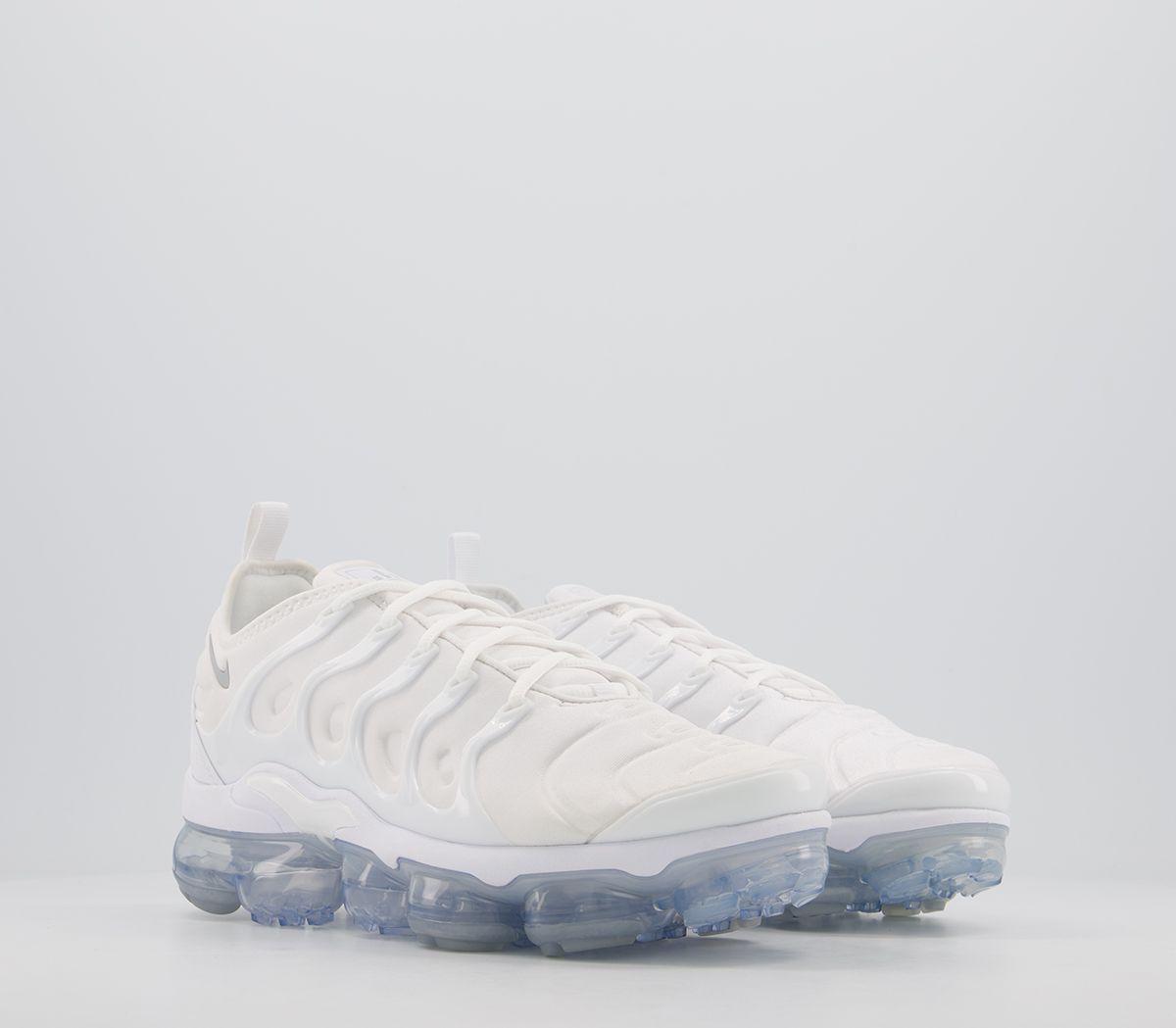 vapormax plus white sale