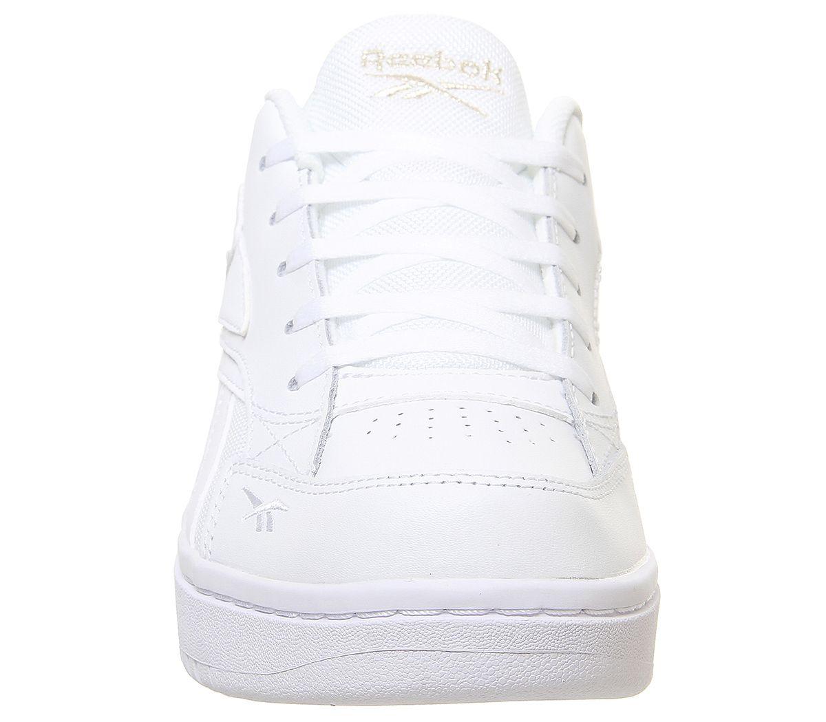 reebok court double mix trainers in white