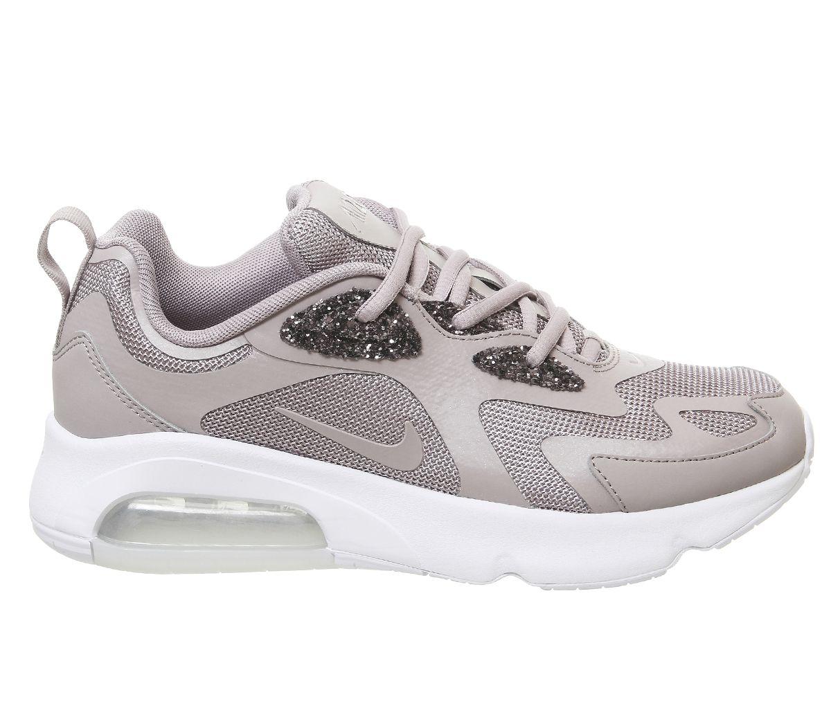 air max 200 trainers pumice pumice glitter white