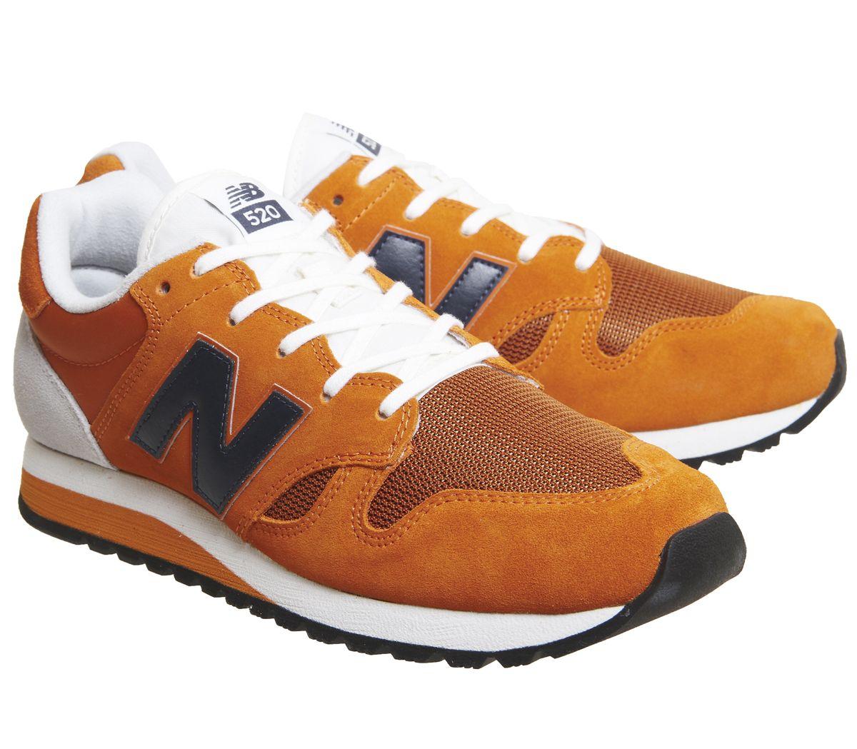 New Balance Suede U5 Trainers In Vintage Orange Orange For Men Lyst