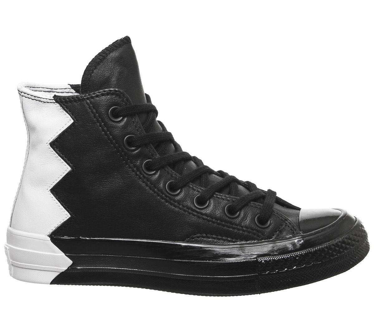 all star hi 70's trainers black