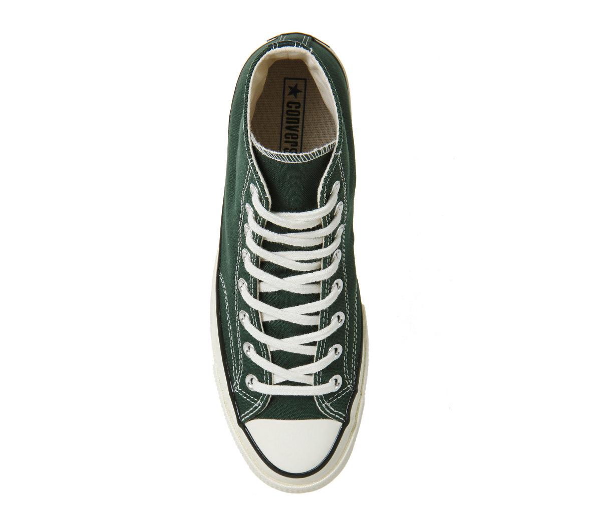 Converse Canvas Chuck Taylor All Star '70 High Top Shoe in Deep Emerald