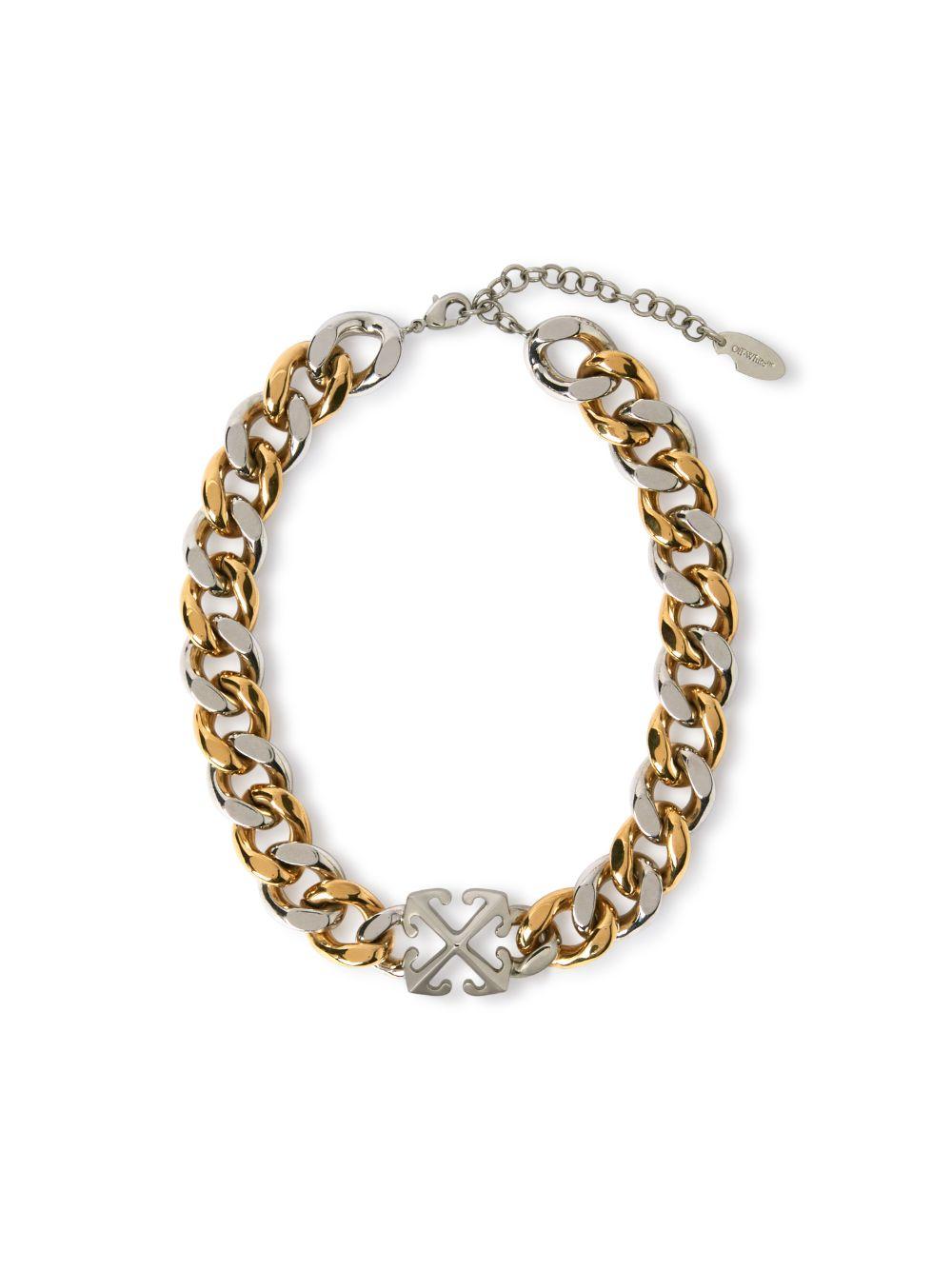 Off-White ブラック チェーンネックレス