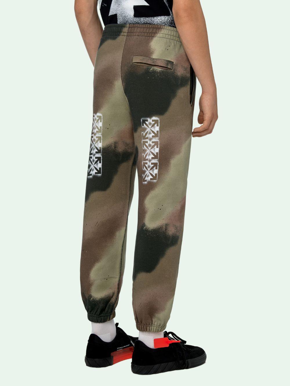 off white camo sweatpants