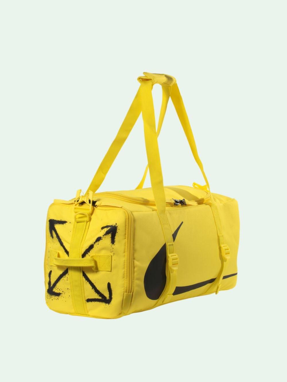 NIKE X OFF-WHITE Yellow Nike Duffle Bag | Lyst
