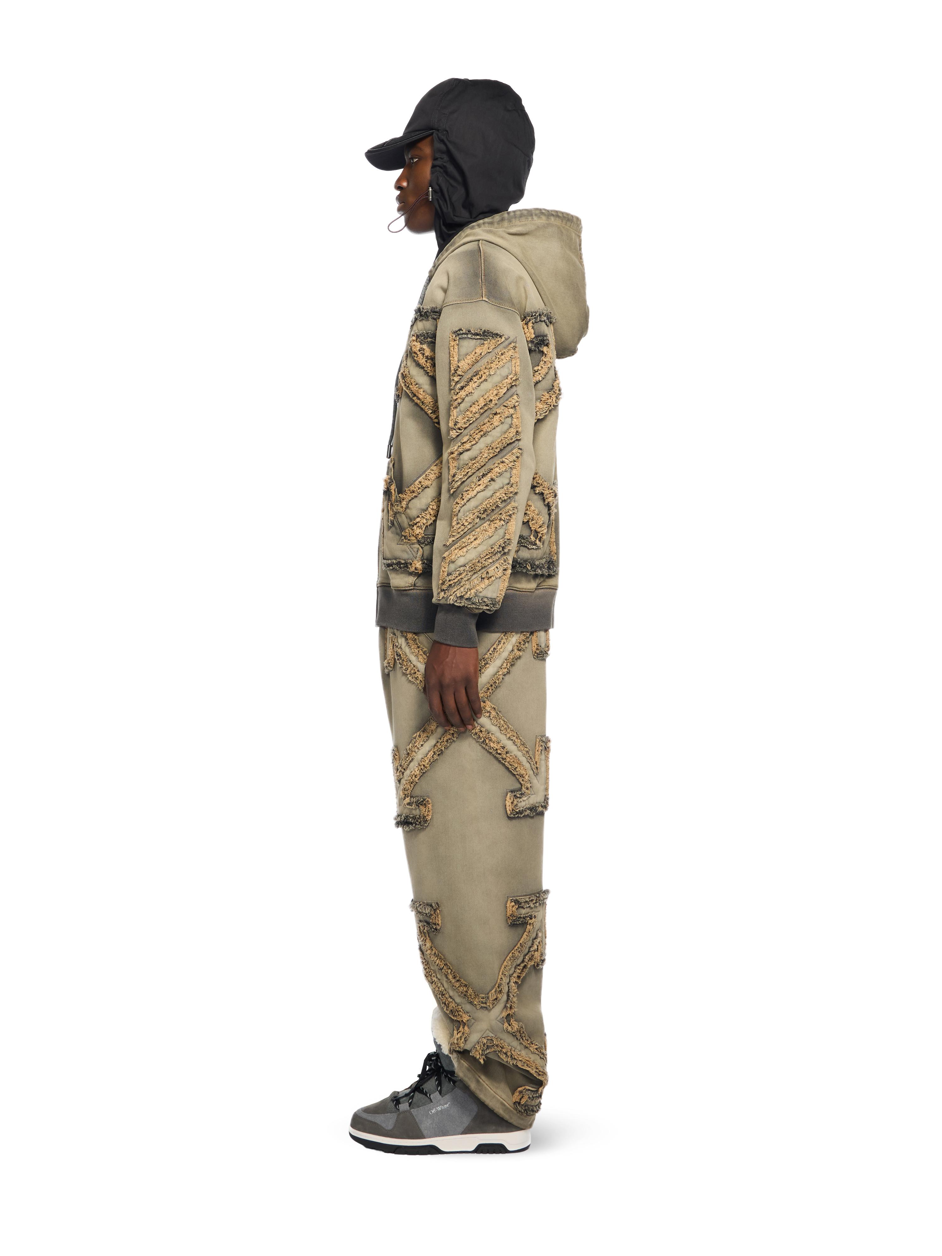 a*s様 Off-White　ジーンズ　アロー Off-White c/o Virgil Abloh Distressed Denim Arrow Jogger Pants in