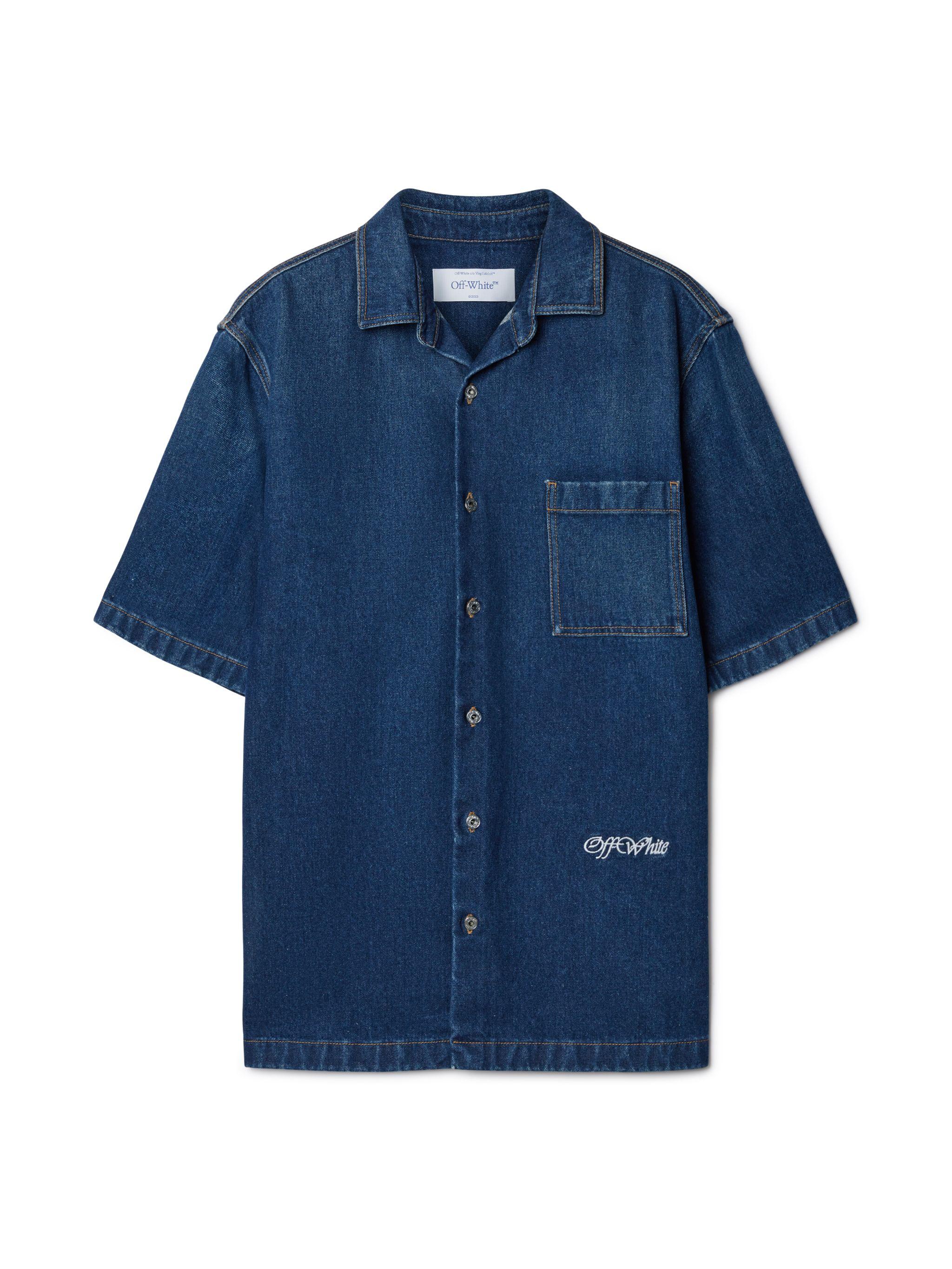 Off-White c/o Virgil Abloh Denim Shirts for Men | Lyst