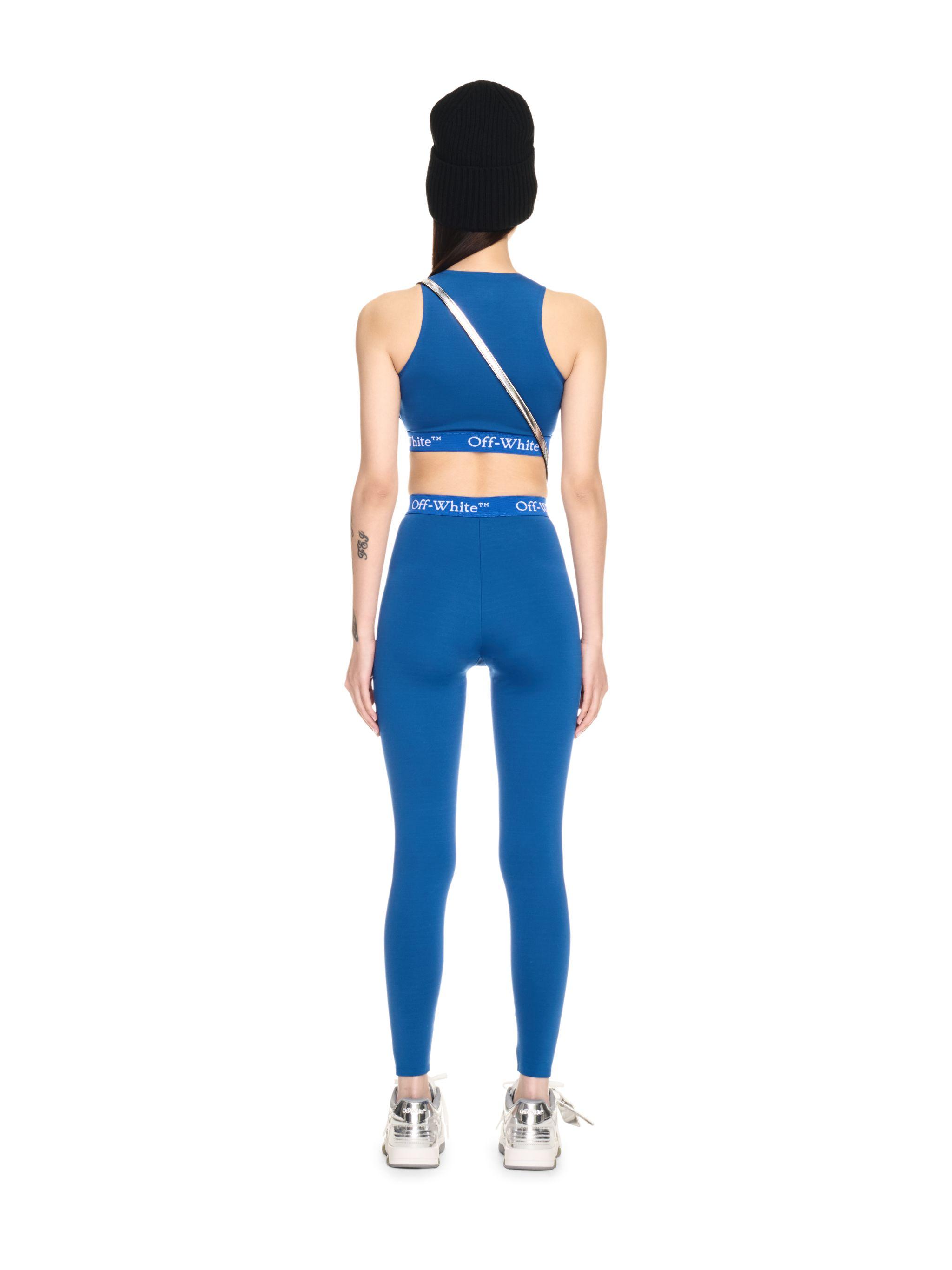 【関税&送料込】Off-White Leggings With Logo Off-White c/o Virgil Abloh Leggings for Women | Online Sale