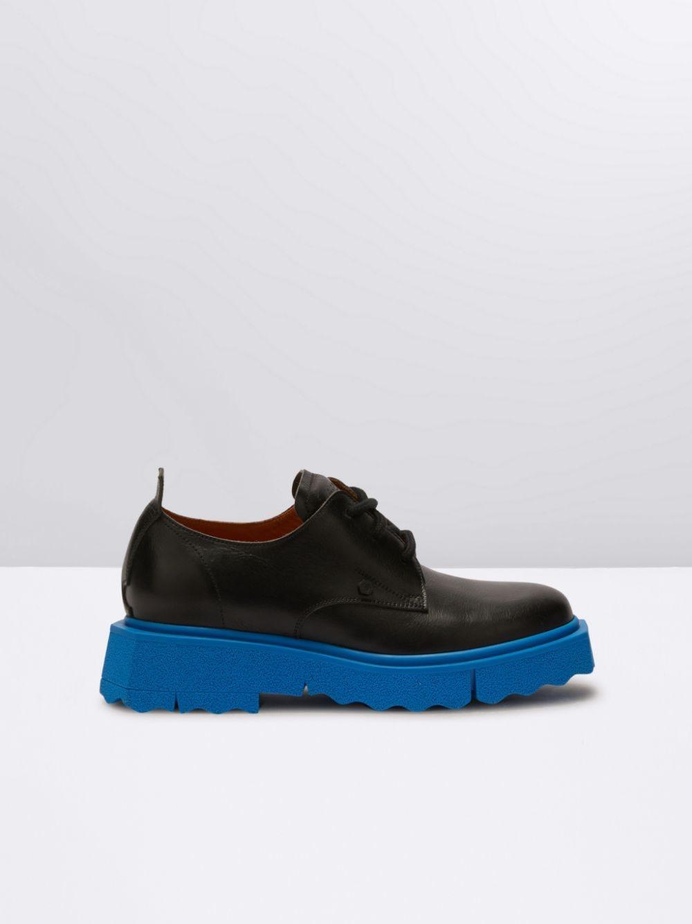 Off-White c/o Virgil Abloh Leather Derby Sponge Shoe for Men Mens Shoes Boots Formal and smart boots 