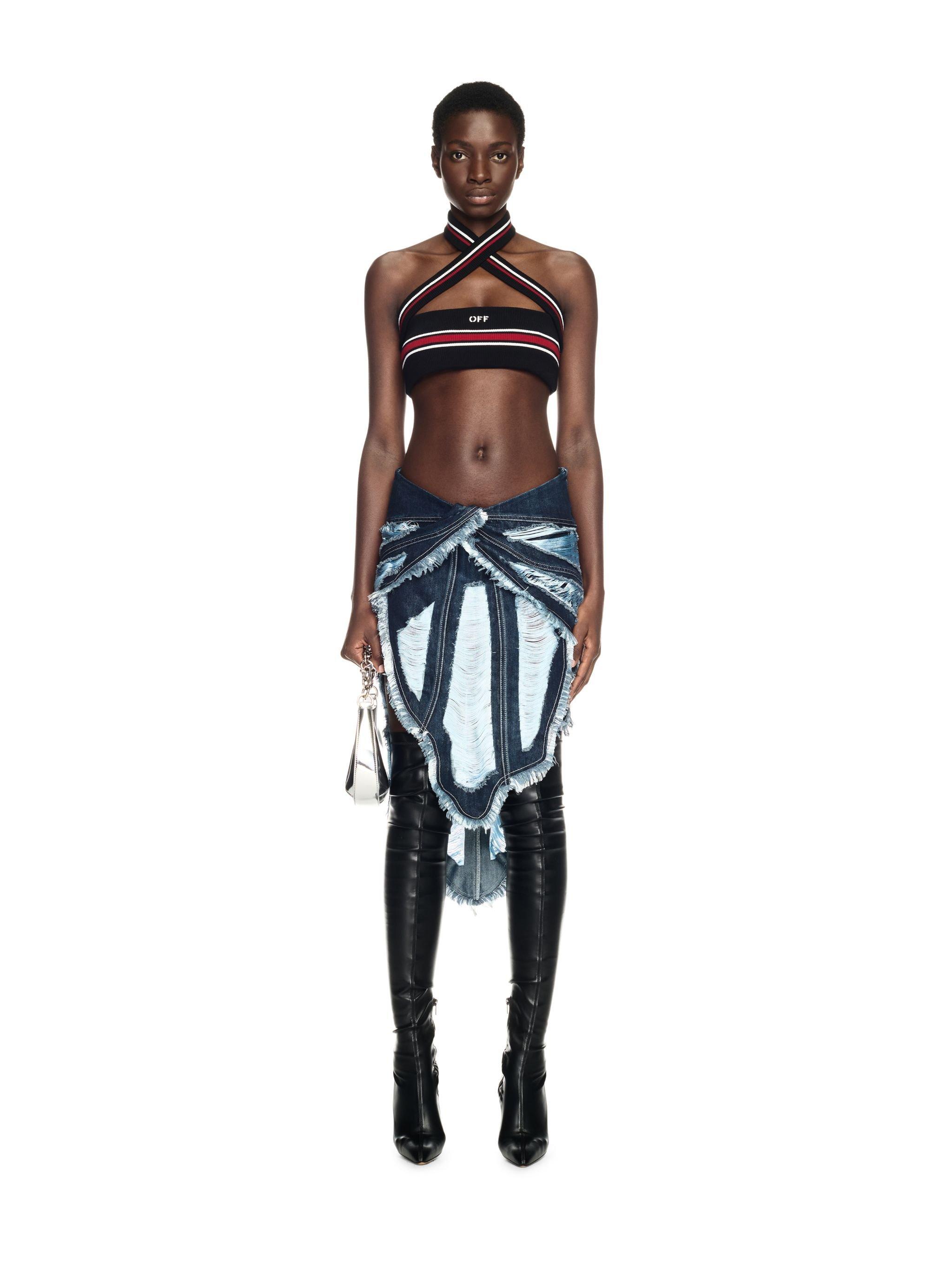ミニスカート Off-White SS23 Off-White Skirts (OWYF019S23 DEN0014500) Off-White c/o Virgil Abloh Skirts for Women | Online Sale up