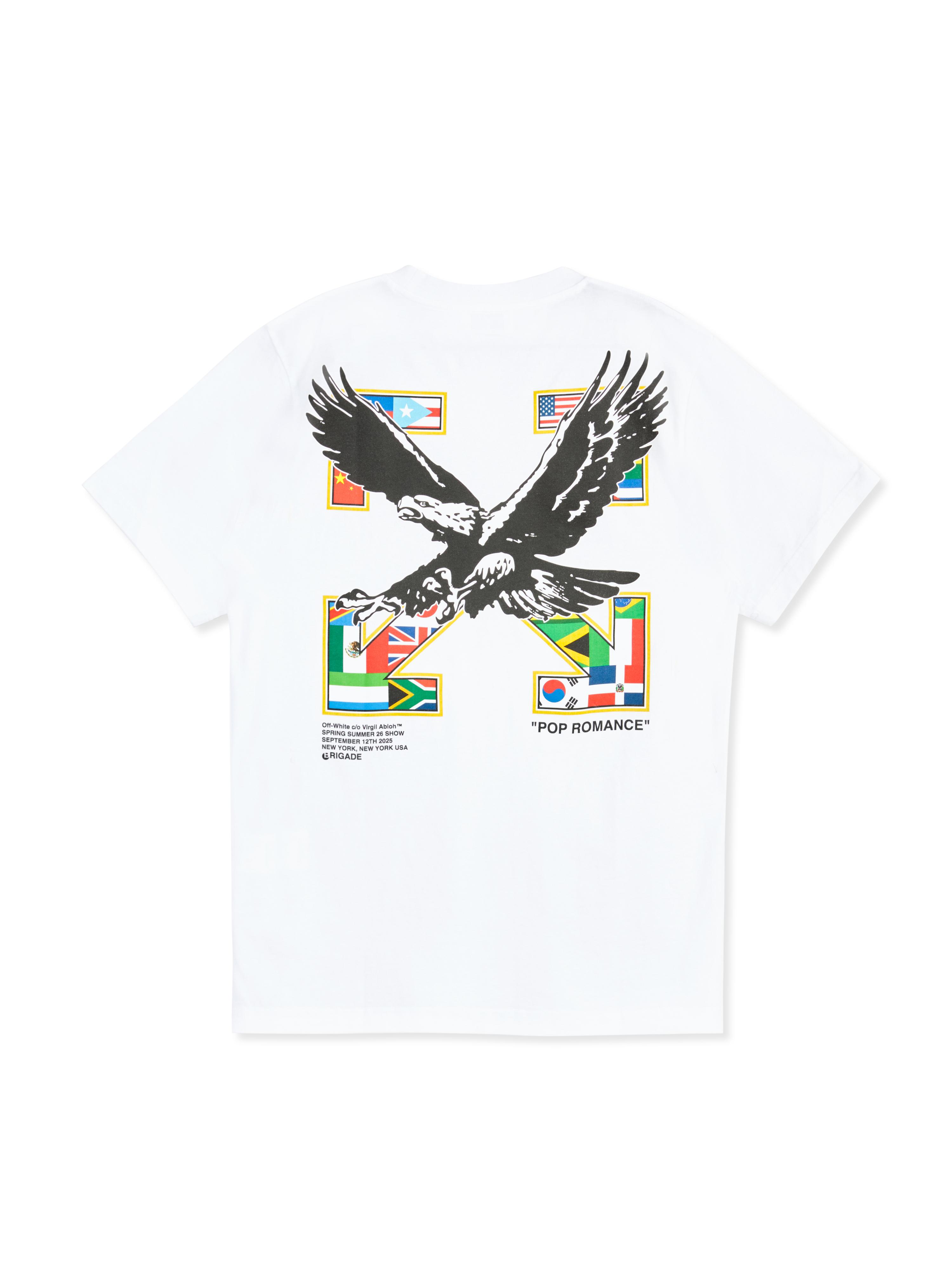 Off-White c/o Virgil Abloh Ow X Brigade Staff T-Shirt in White for 