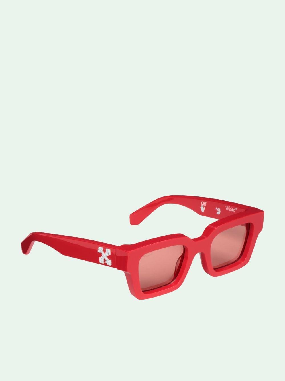 Off-White c/o Virgil Abloh Arrows Plaque Square-frame Sunglasses