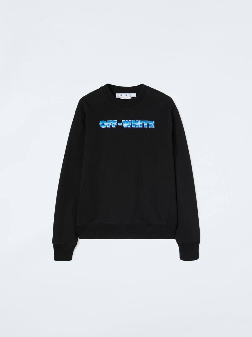 Off white black clearance sweatshirt