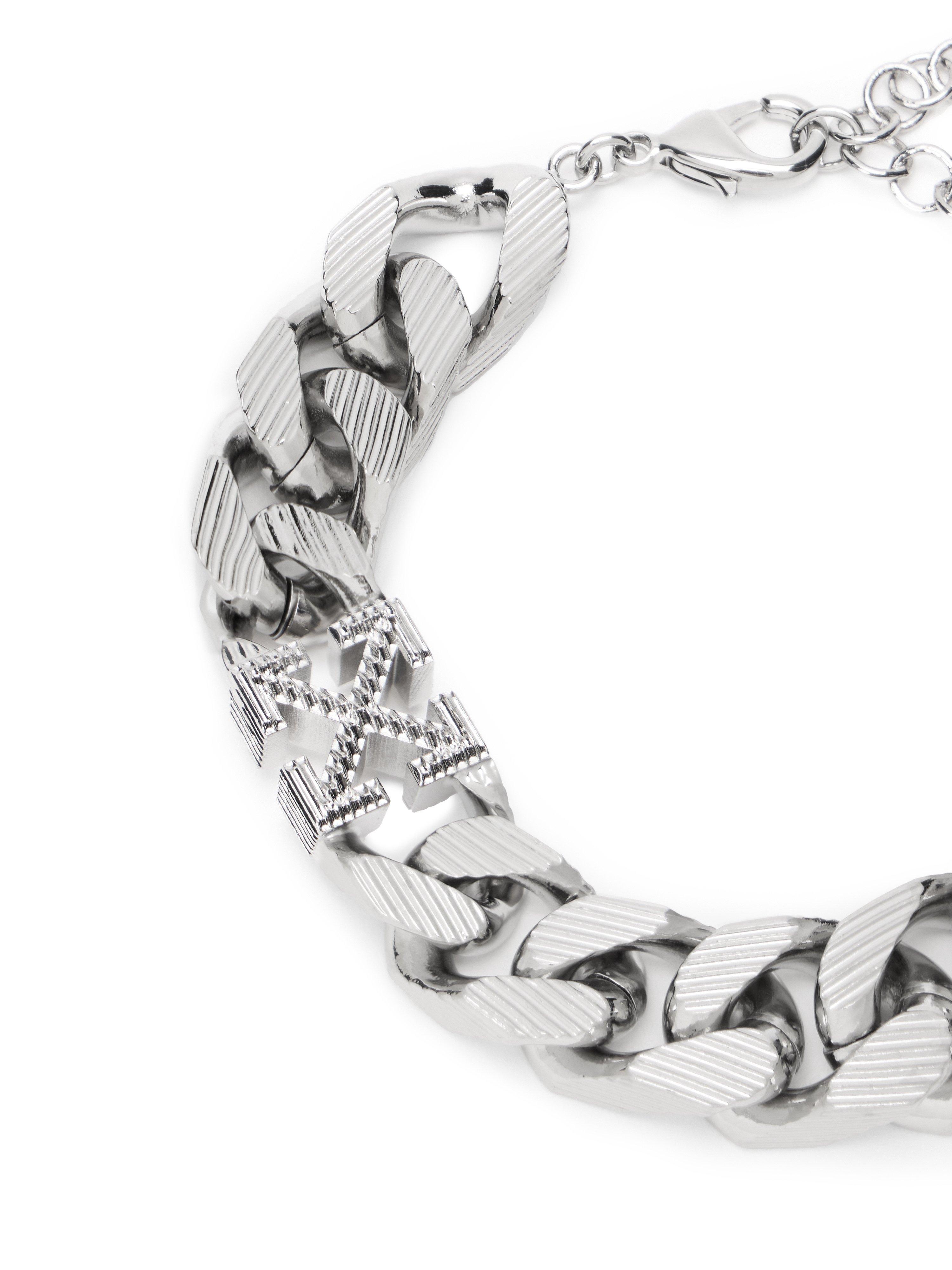 Off-White c/o Virgil Abloh Arrow Chain Textured Bracelet in