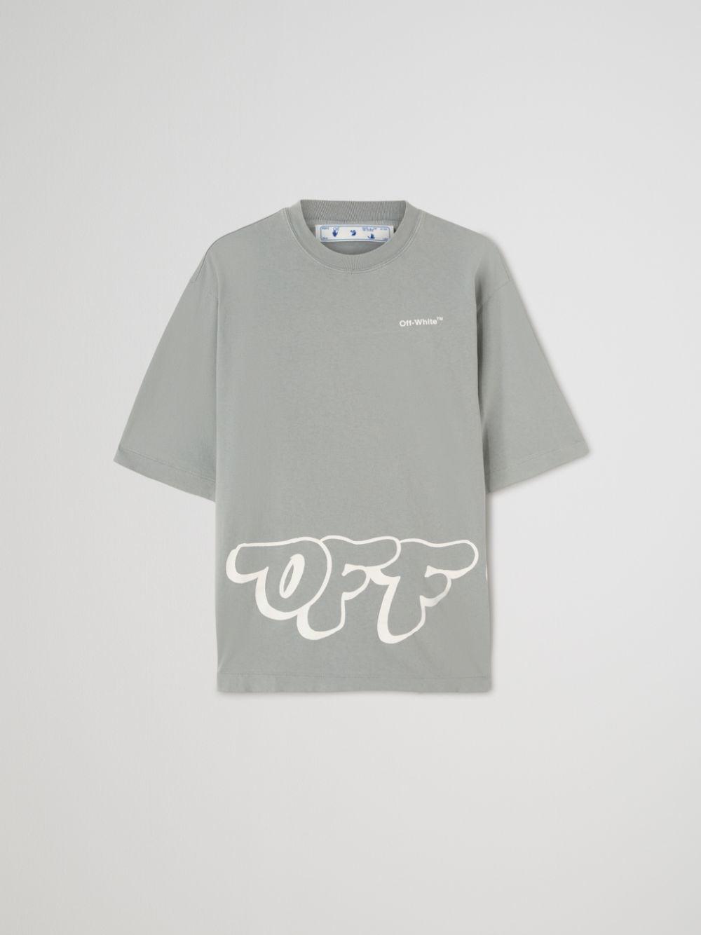 Off-White c/o Virgil Abloh Tm C/o style In Revolt T-shirt in Gray for Men