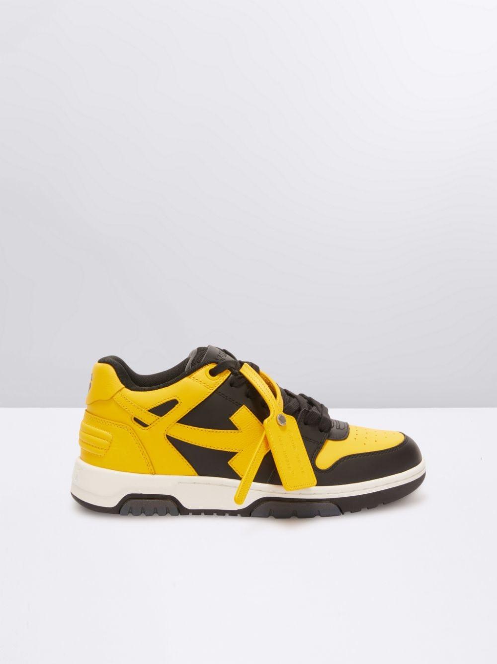 Off-White c/o Virgil Abloh Out Of Office Calf Leather in Yellow 