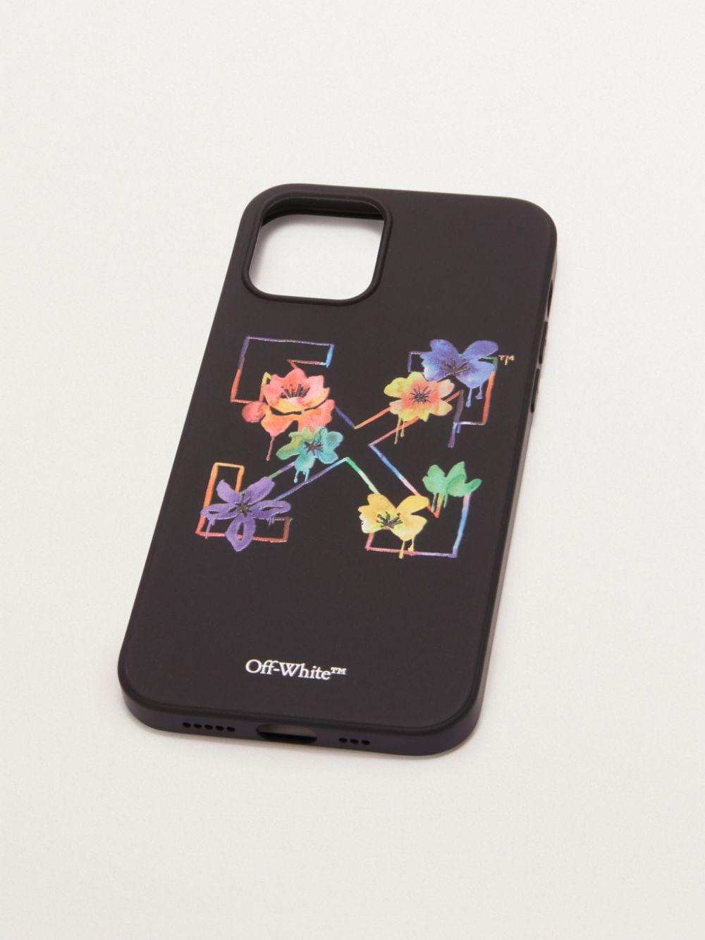 Off-White c/o Virgil Abloh Floral Arrow Iphone 12 Pro in Black | Lyst