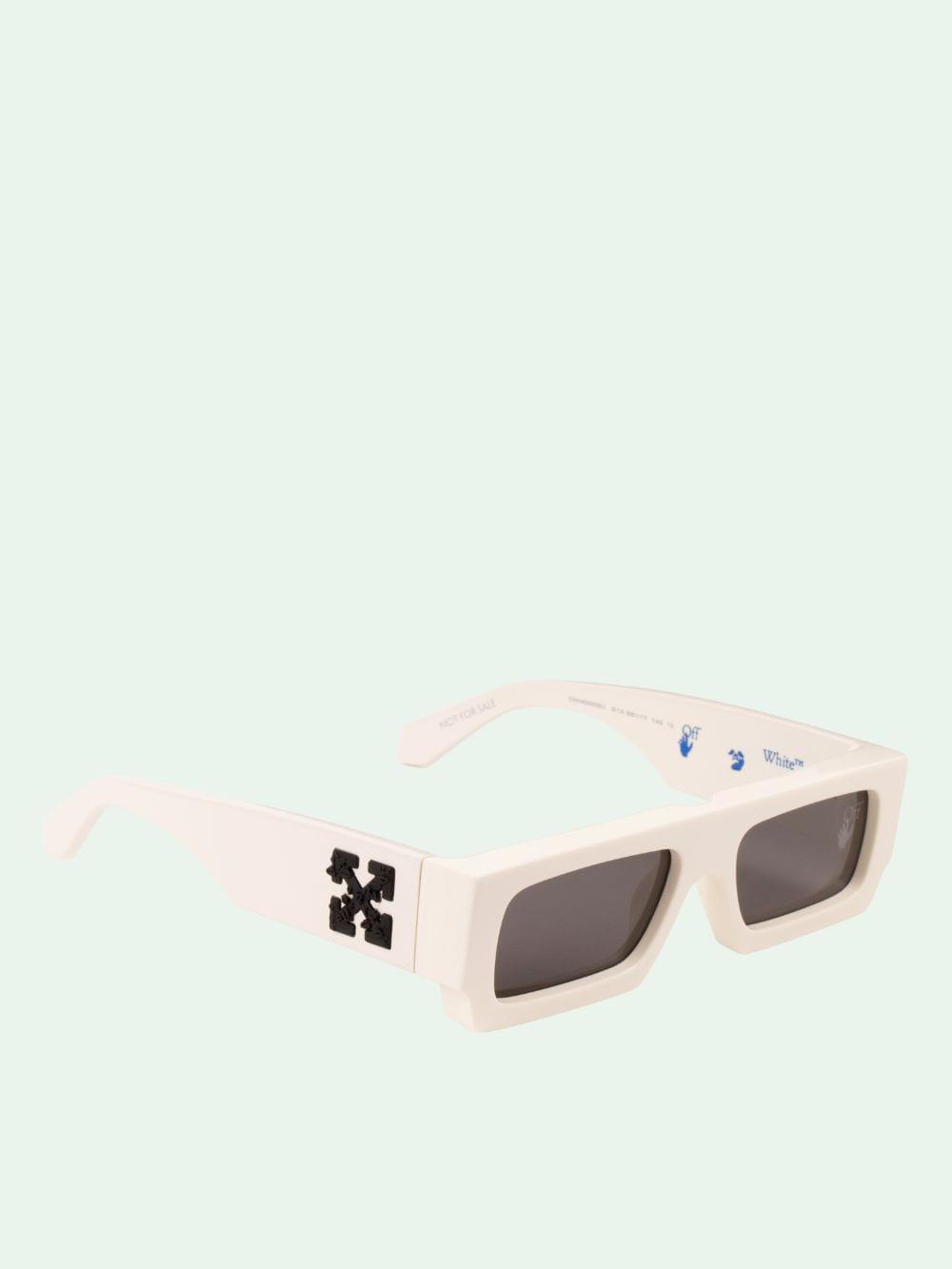 Lunettes de soleil à plaque logo Off-White c/o Virgil Abloh pour homme en  coloris Blanc | Lyst