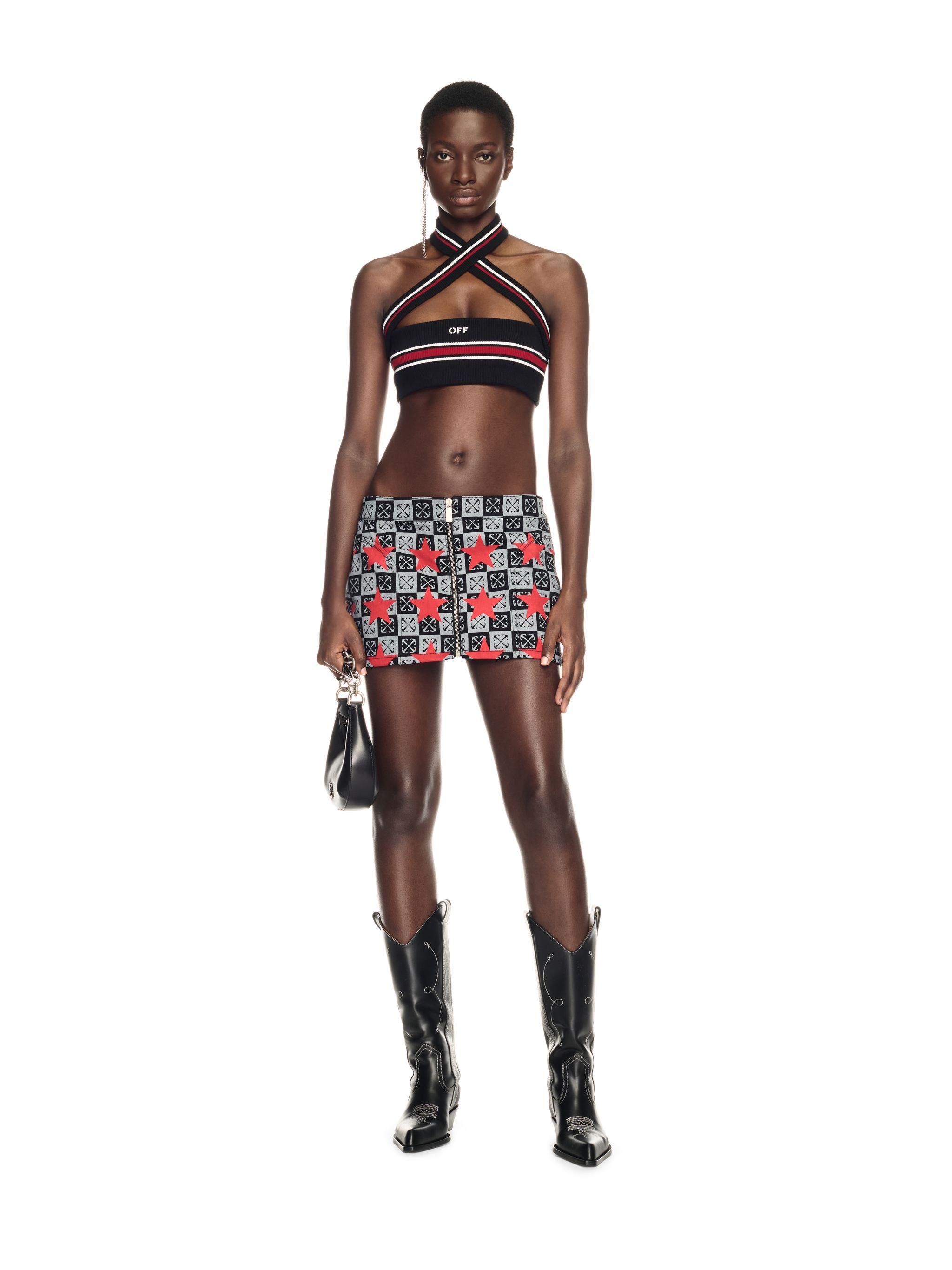 ミニスカート Off-White SS23 Off-White Skirts (OWYF019S23 DEN0014500) Off-White c/o Virgil Abloh Skirts for Women | Online Sale up