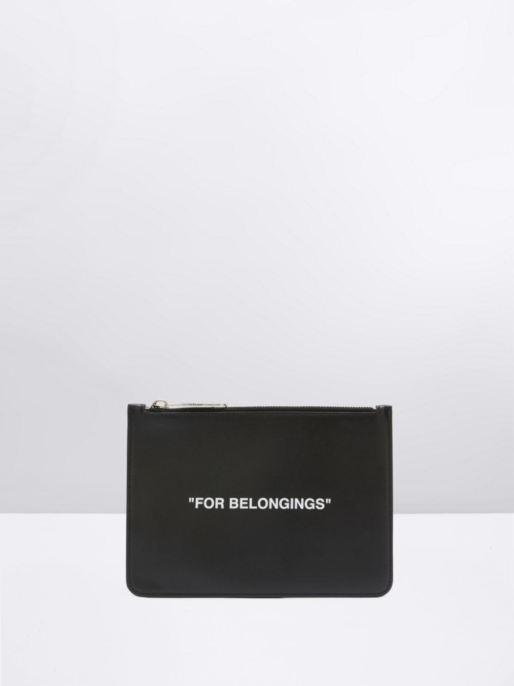 off white for belongings pouch