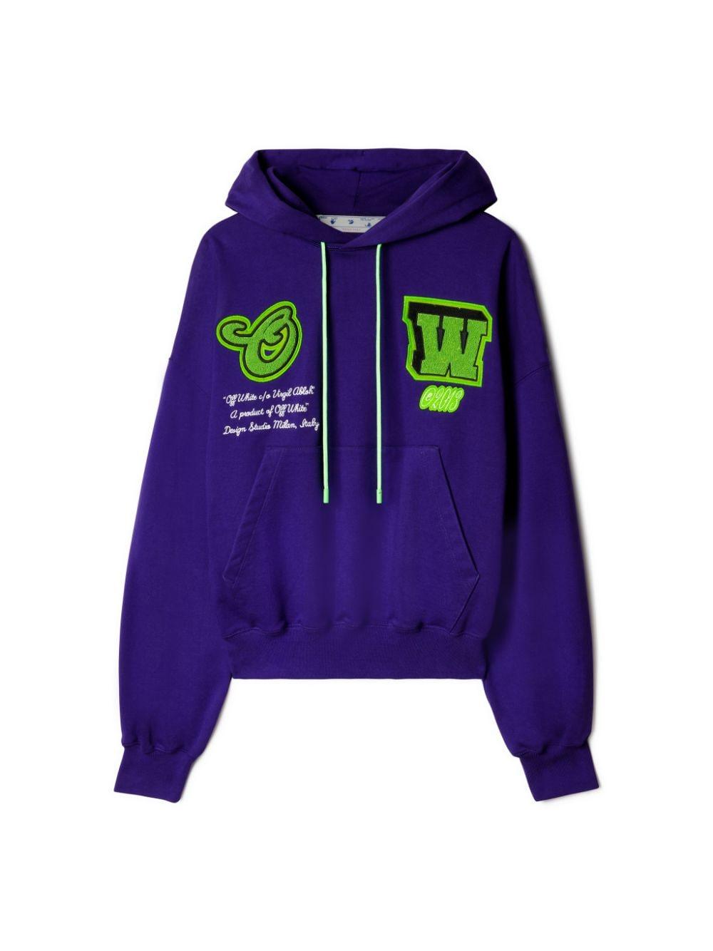 Green and purple hoodie outlet