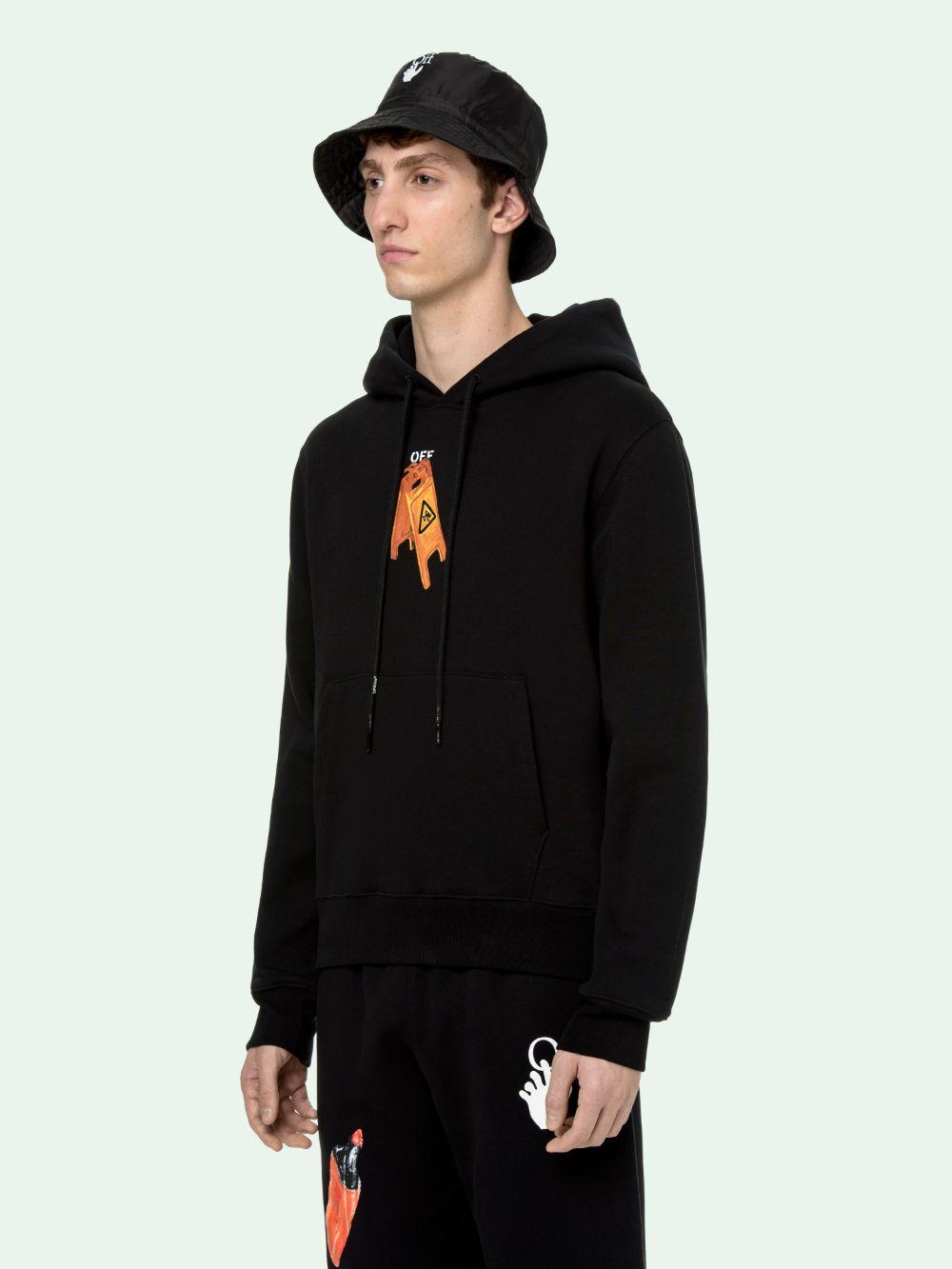 Off-White c/o Virgil Abloh Pascal Skeleton Hoodie in Black