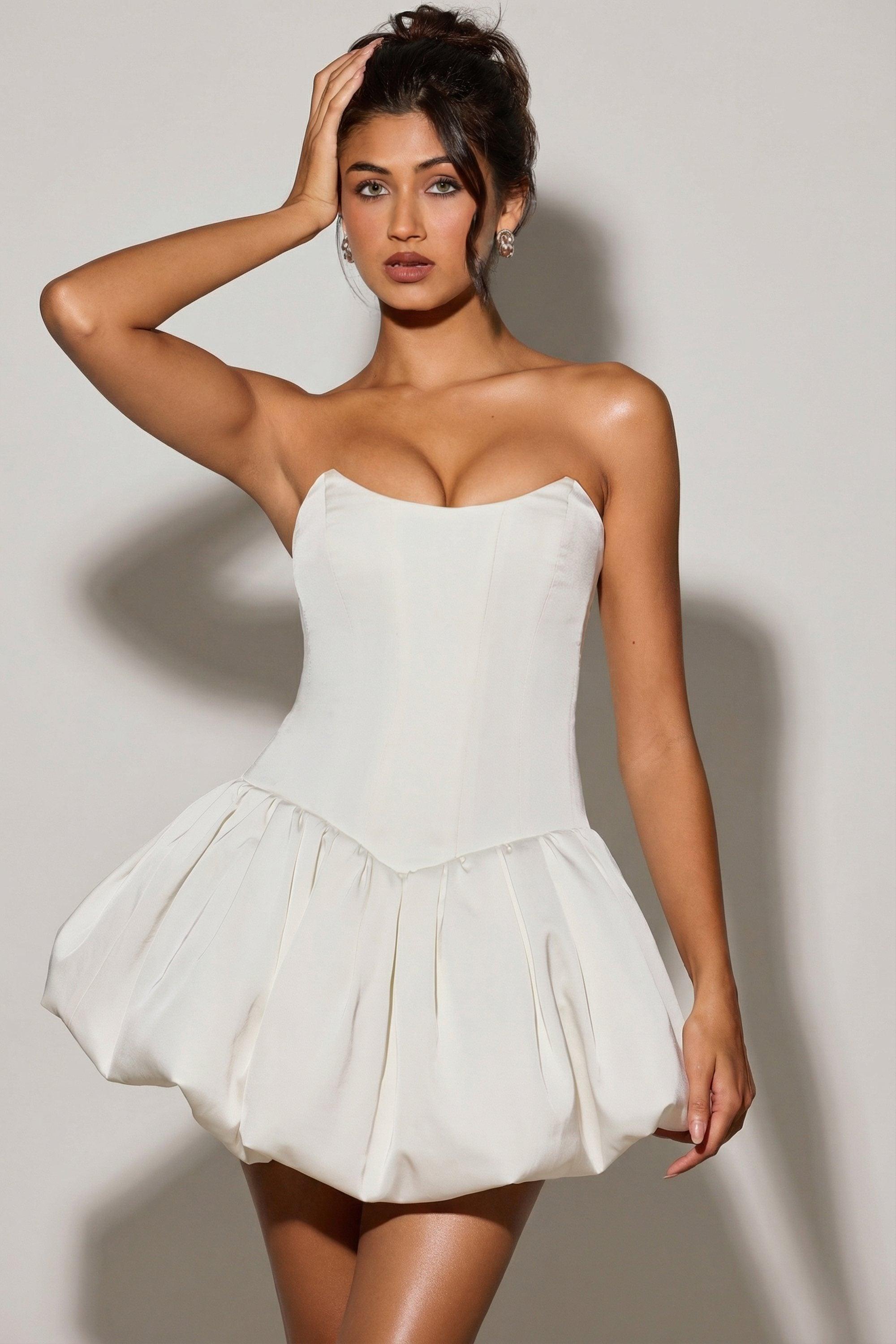 Lace Up Back Corset Dresses for Women - Up to 72% off | Lyst UK