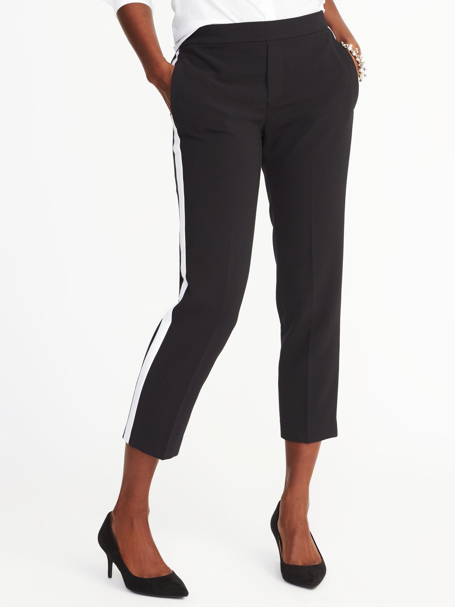 old navy mid rise pull on pants