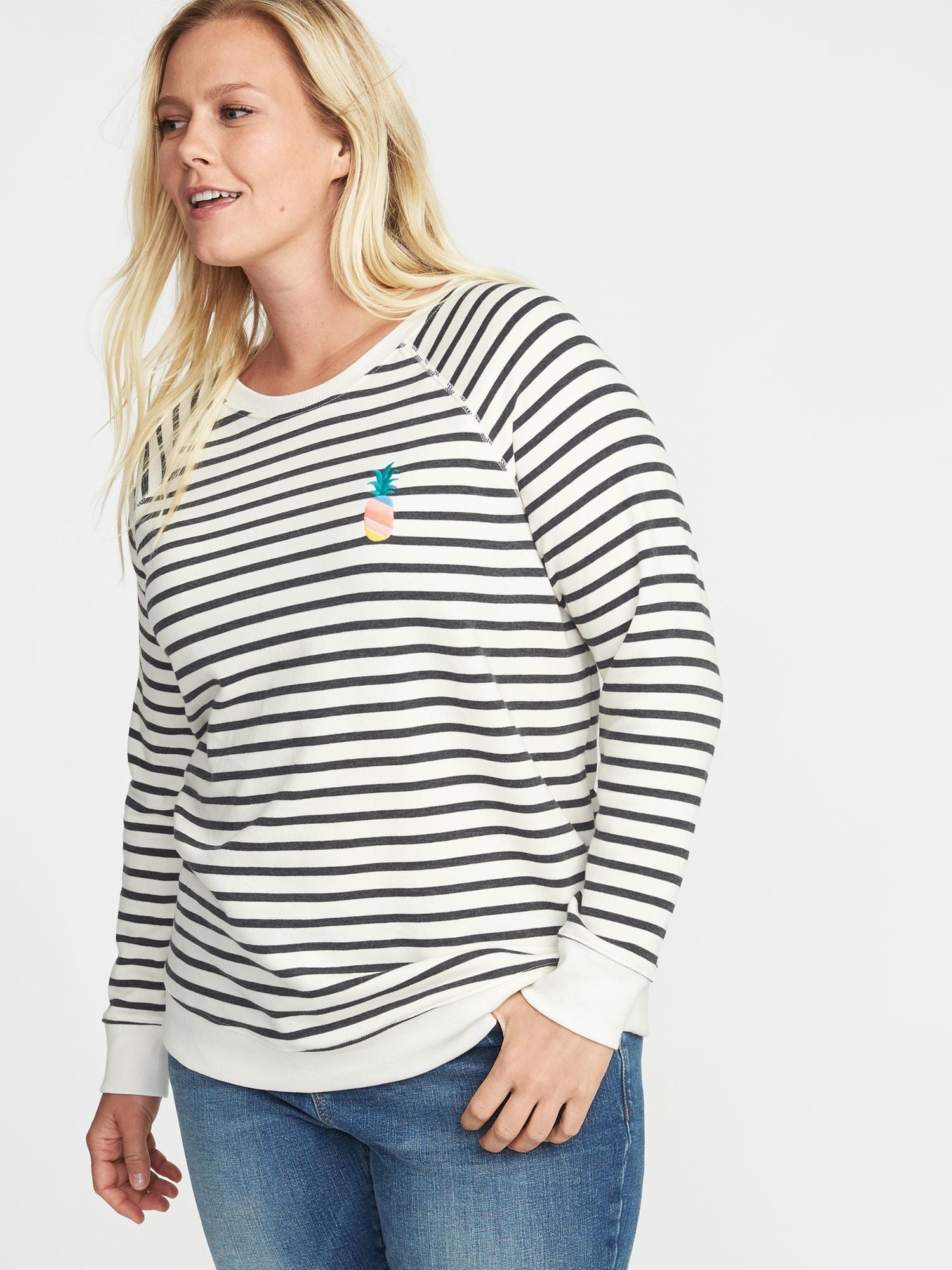 old navy plus size sweatshirts