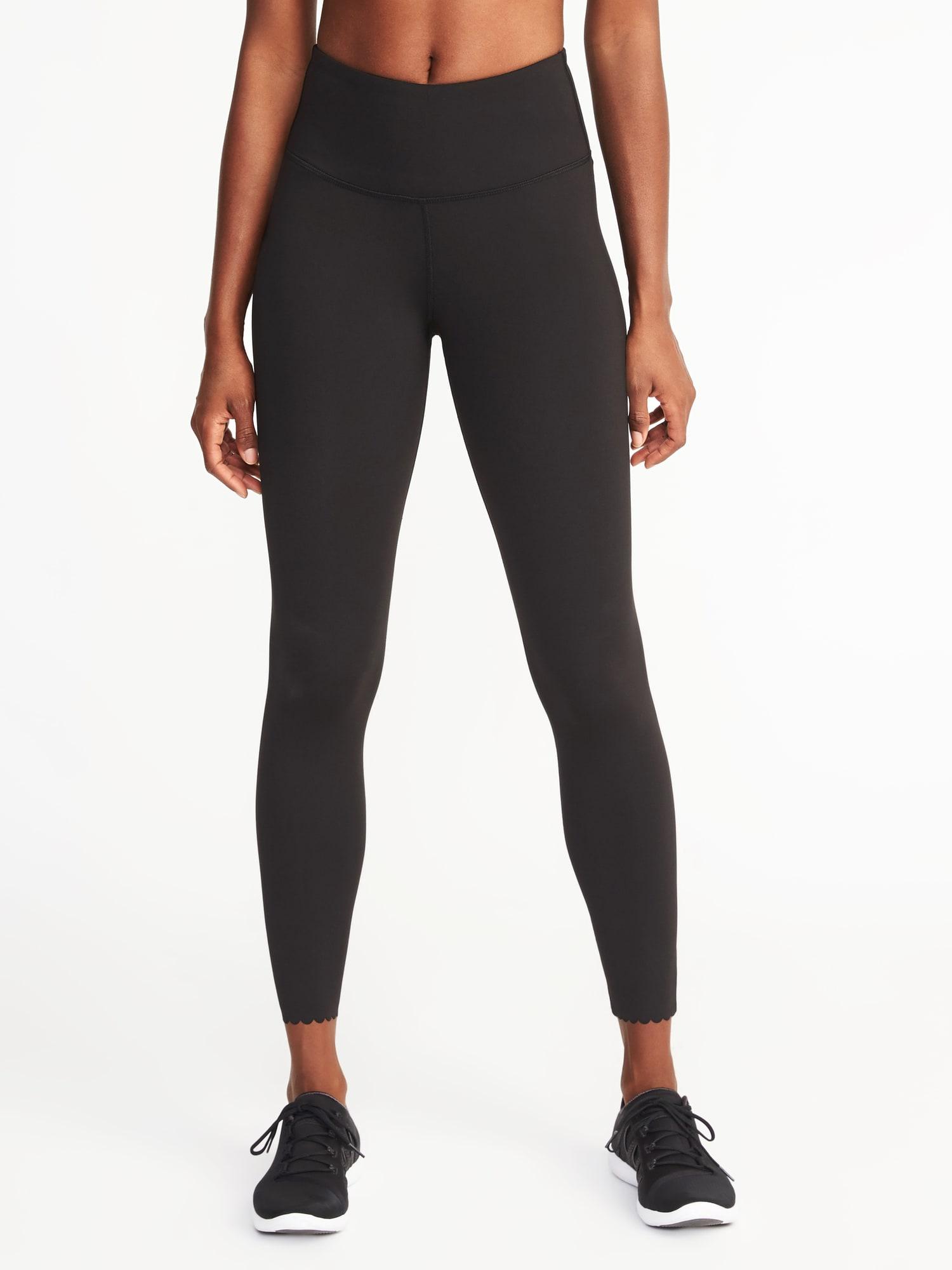 Scalloped Edge Leggings Deals, 53% OFF 