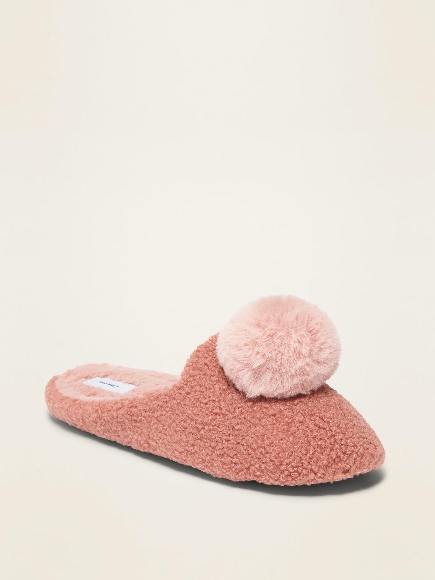old navy pom pom sandals
