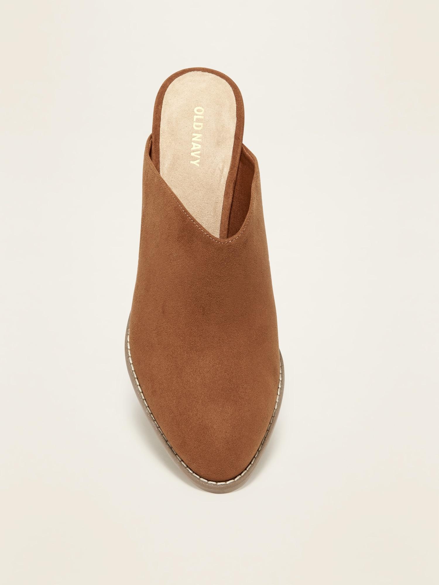 old navy mule booties