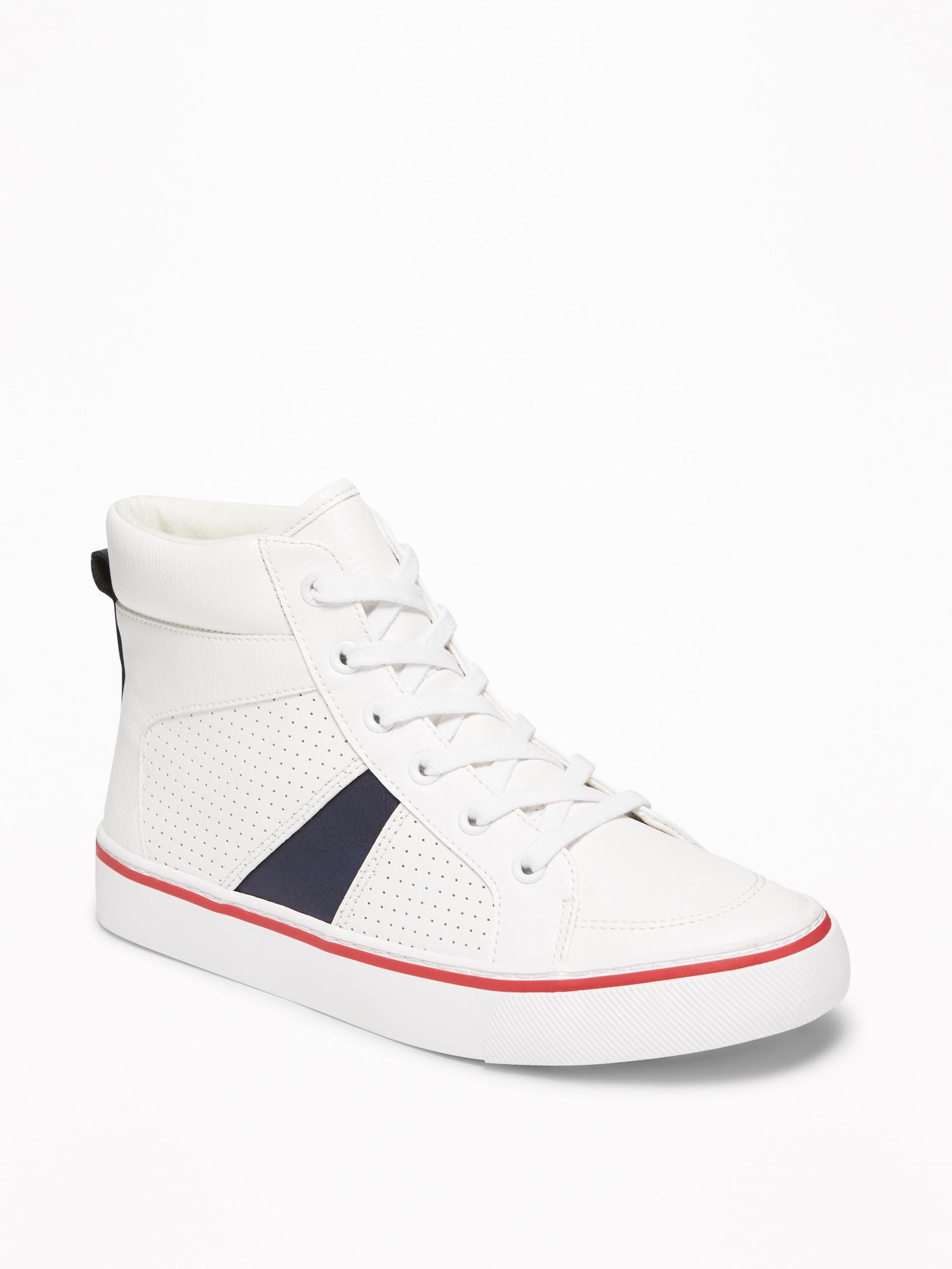 old navy high top sneakers