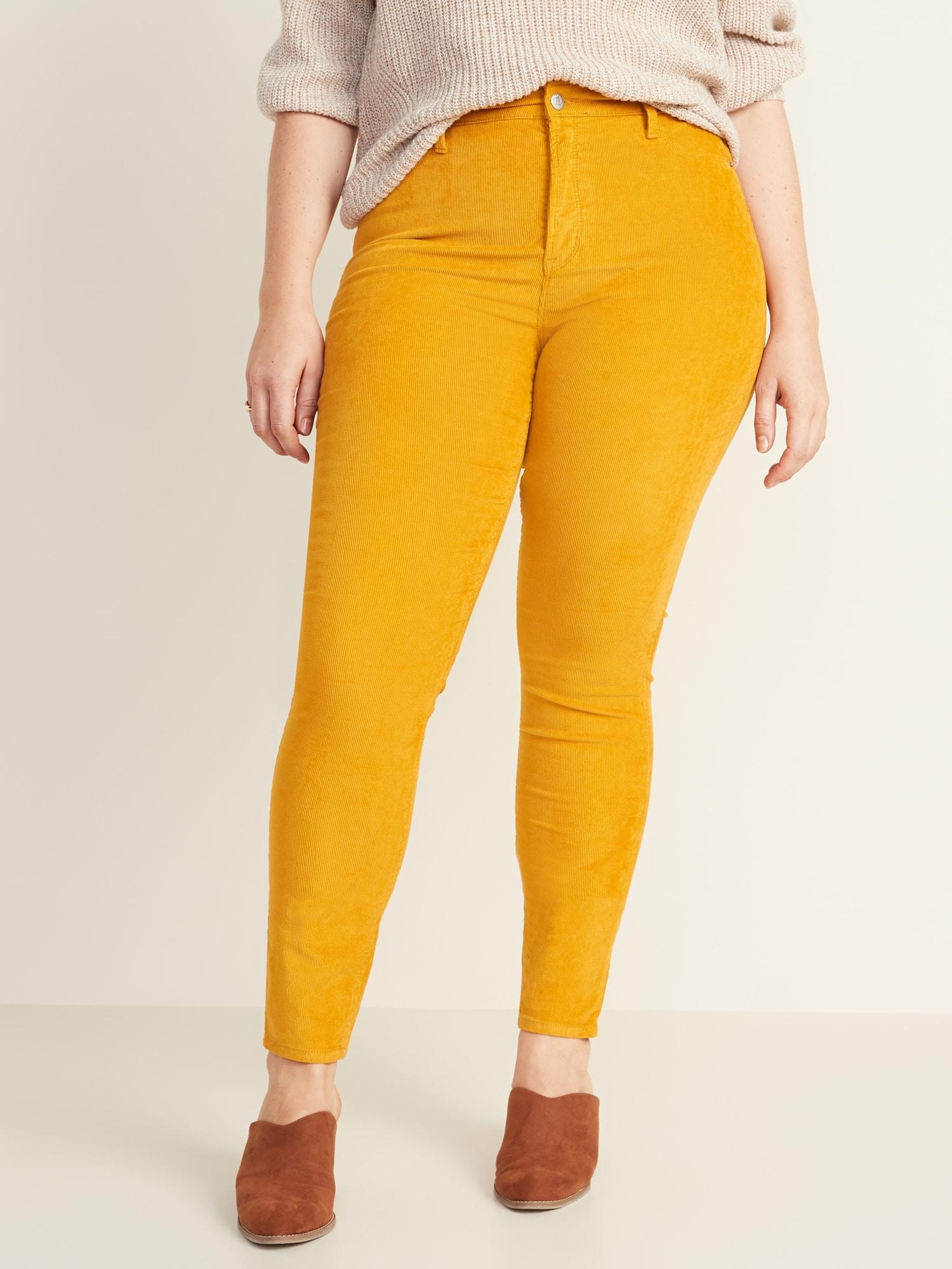Old navy yellow jeans Clearance