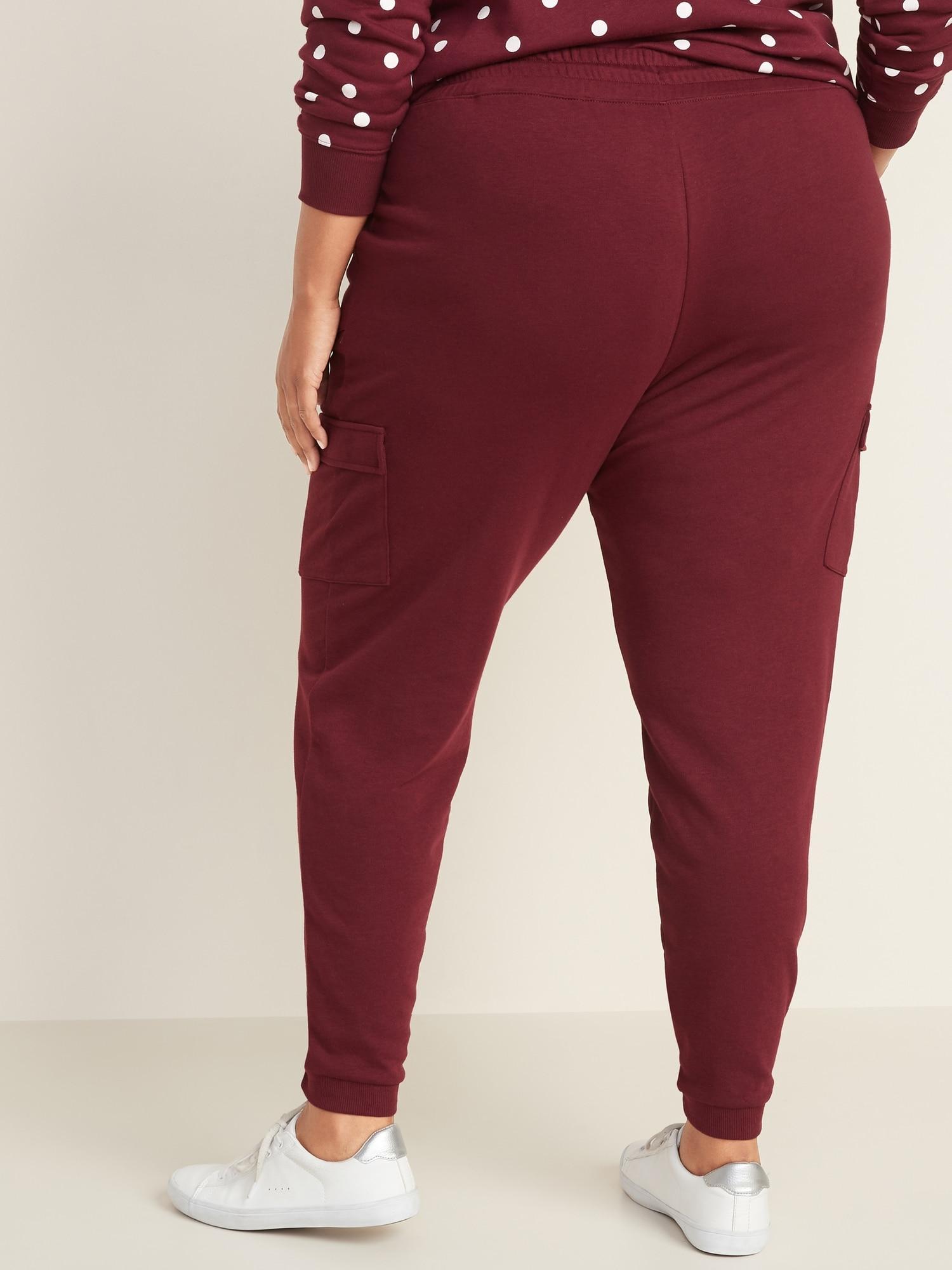 old navy french terry cargo joggers