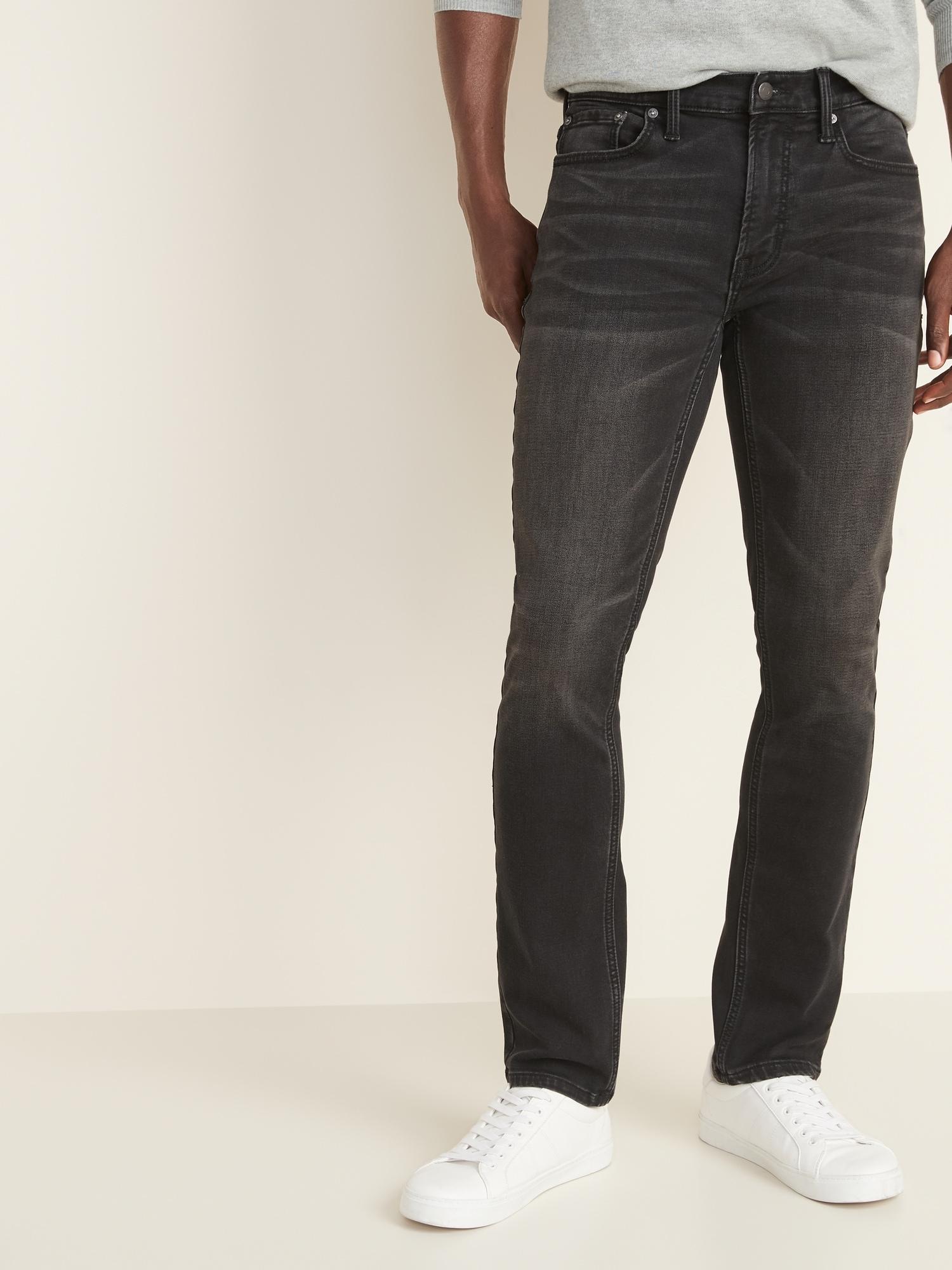 old navy mens black jeans