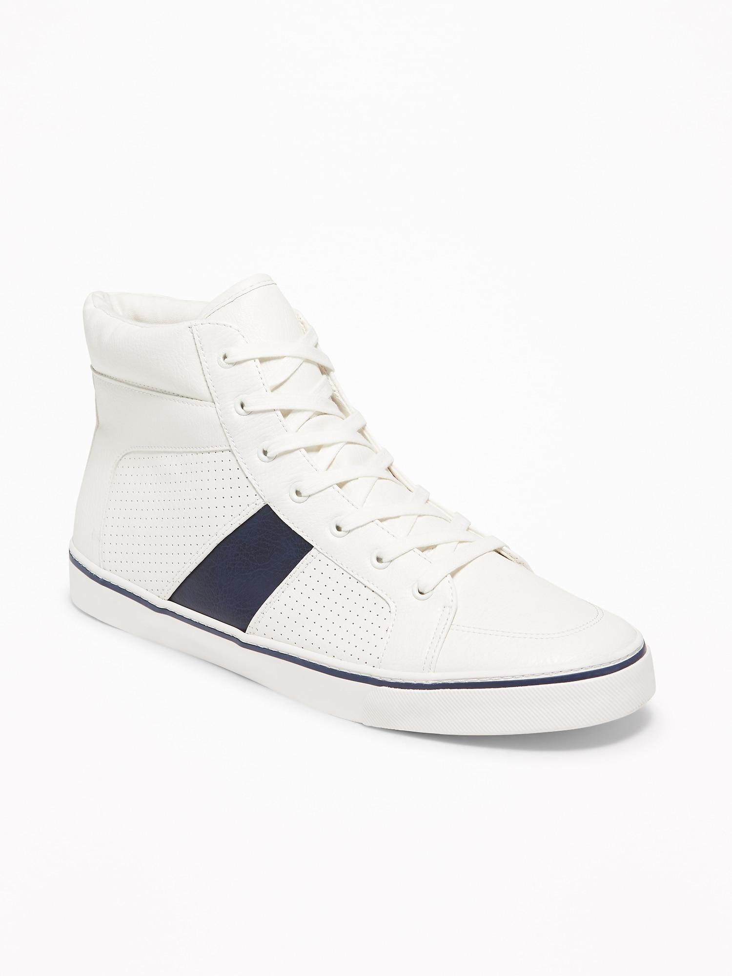 old navy white sneakers
